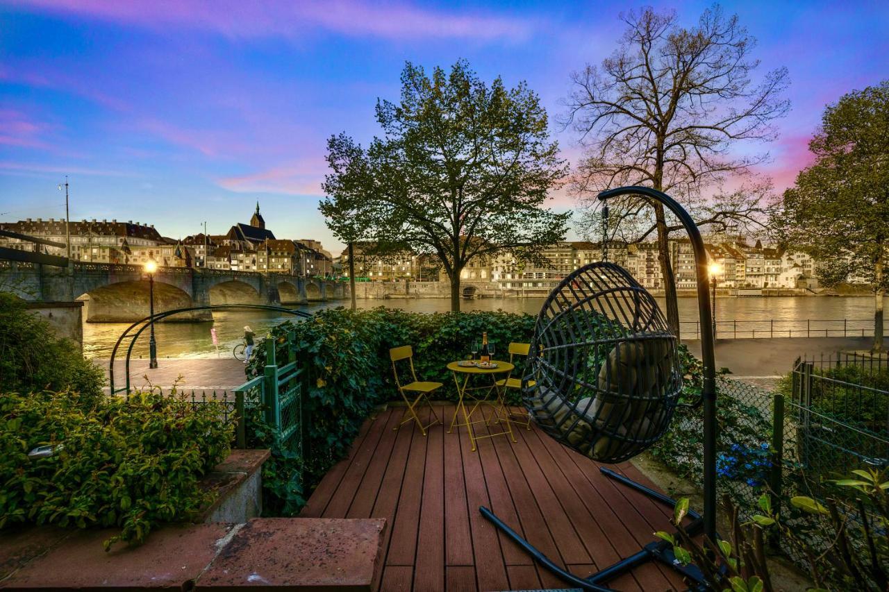 True Basel - Zentral I Terrasse Mit Rheinblick Basel