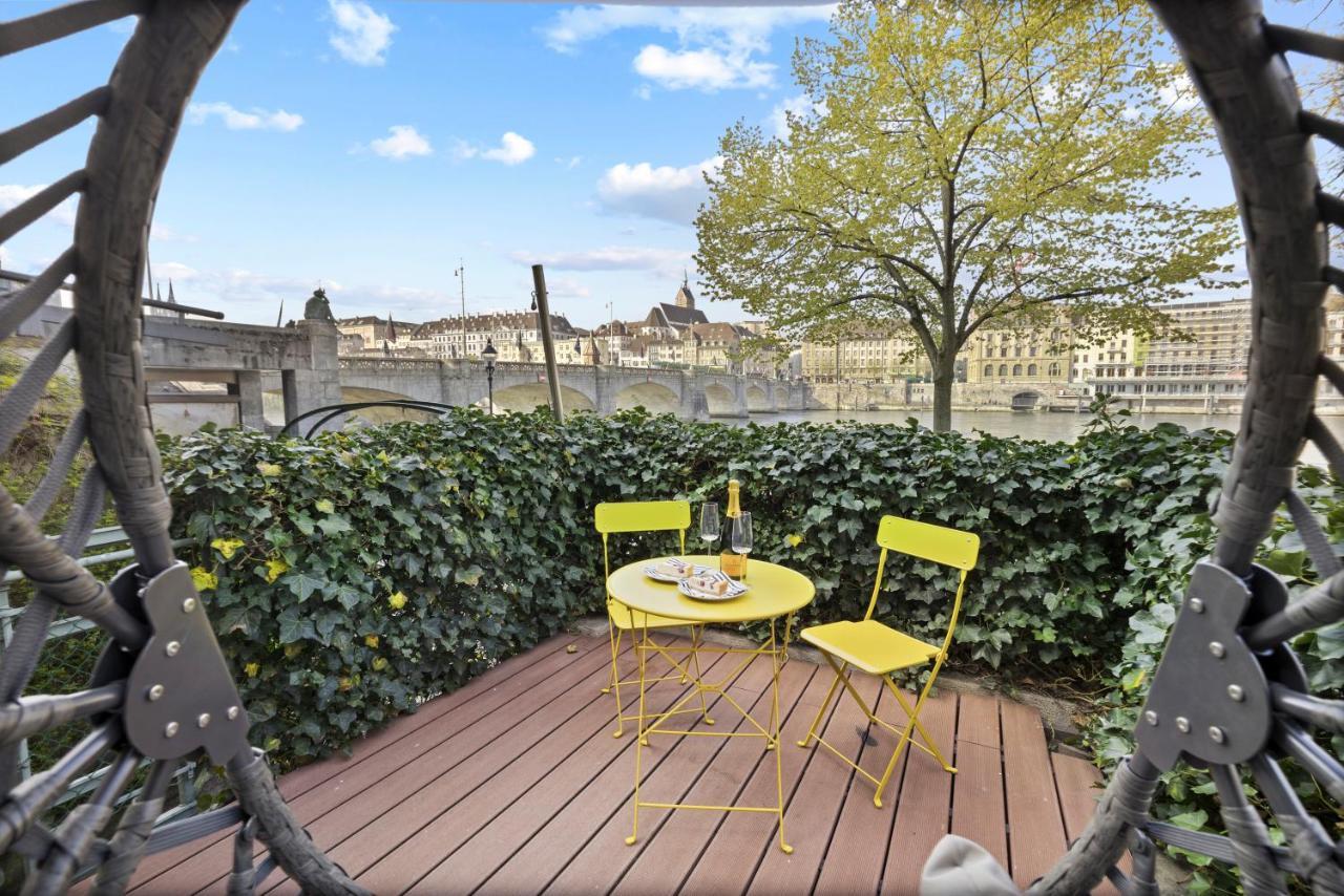 True Basel - Zentral I Terrasse Mit Rheinblick Apartment
