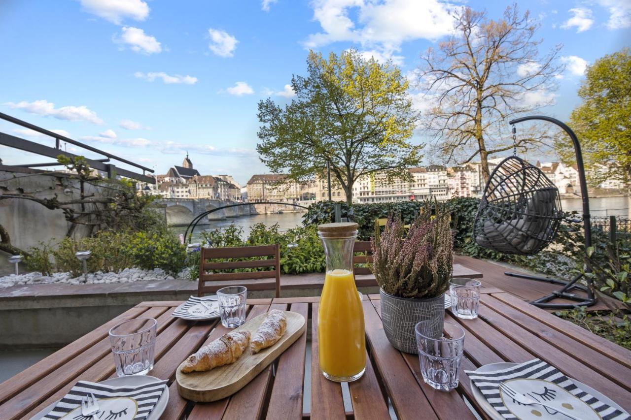 Apartment True Basel - Zentral I Terrasse Mit Rheinblick Basel