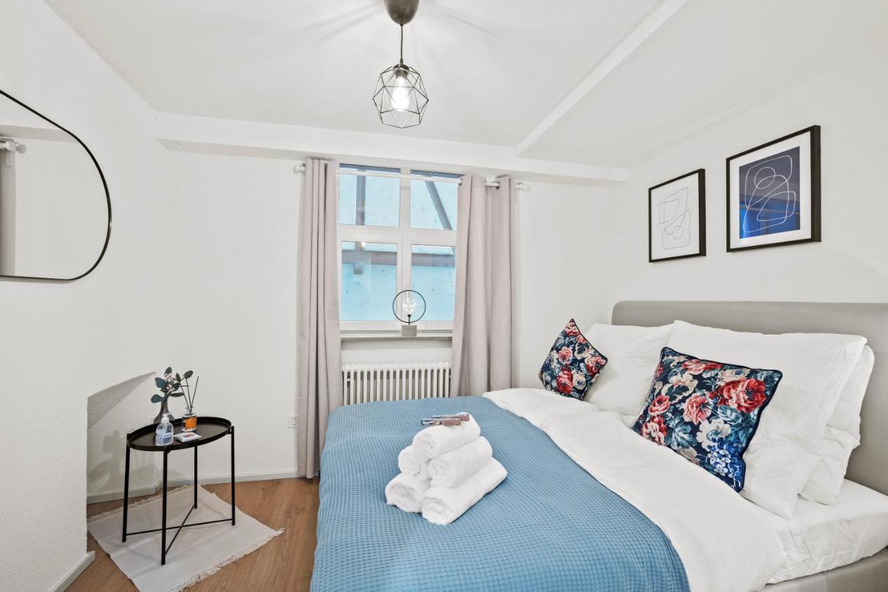 Apartment True Basel - Zentral I Terrasse Mit Rheinblick