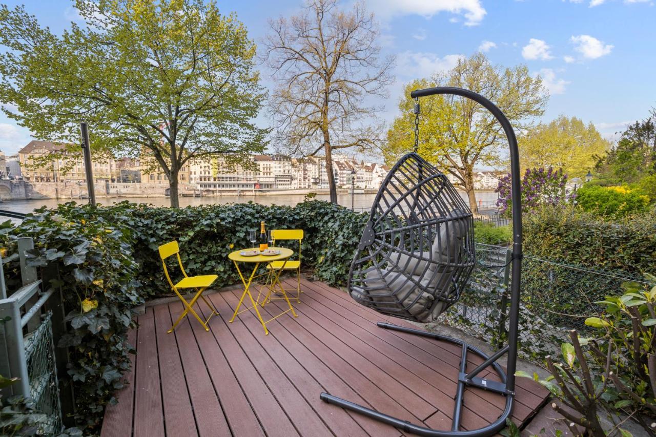 Apartment True Basel - Zentral I Terrasse Mit Rheinblick