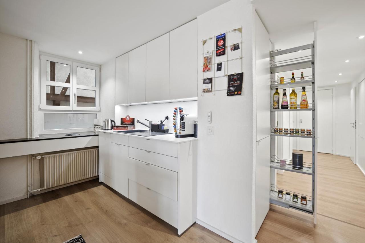 True Basel - Zentral I Terrasse Mit Rheinblick Apartment *