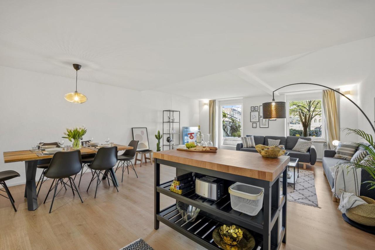 Apartment True Basel - Zentral I Terrasse Mit Rheinblick